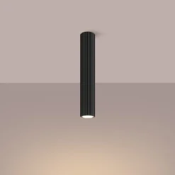 Plafon KARBON 40 czarny