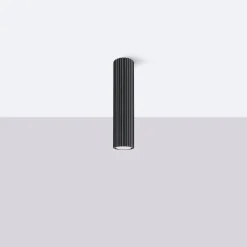 Plafon KARBON 30 czarny