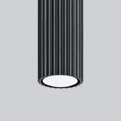 Plafon KARBON 30 czarny