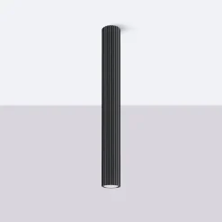 Plafon KARBON 60 czarny