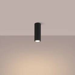 Plafon KARBON 20 czarny