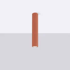 Plafon KARBON 40 ochra czerwona