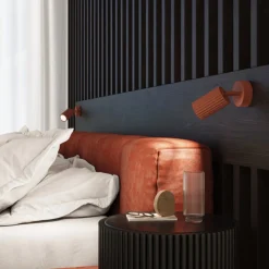 Plafon KARBON 40 ochra czerwona