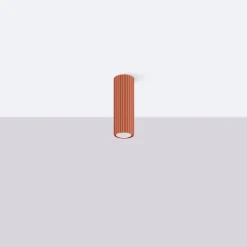 Plafon KARBON 20 ochra czerwona