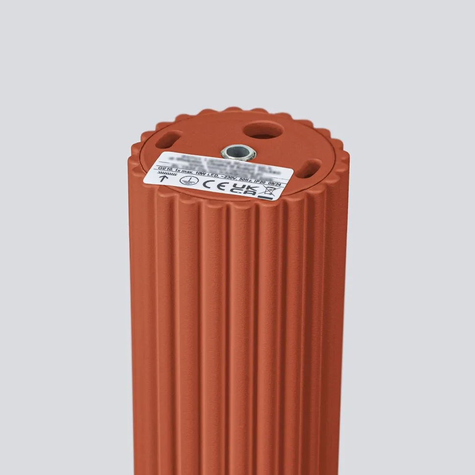 Plafon KARBON 10 ochra czerwona