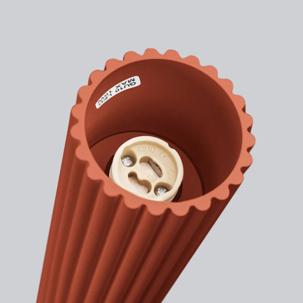 Plafon KARBON 10 ochra czerwona