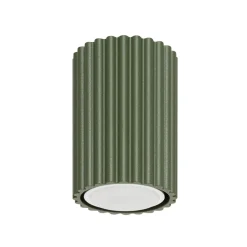 Plafon KARBON 10 zielony oliwkowy