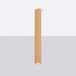 Plafon KARBON 60 złoty