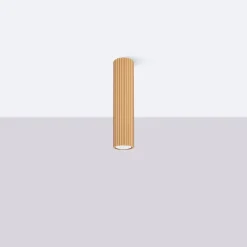 Plafon KARBON 30 złoty