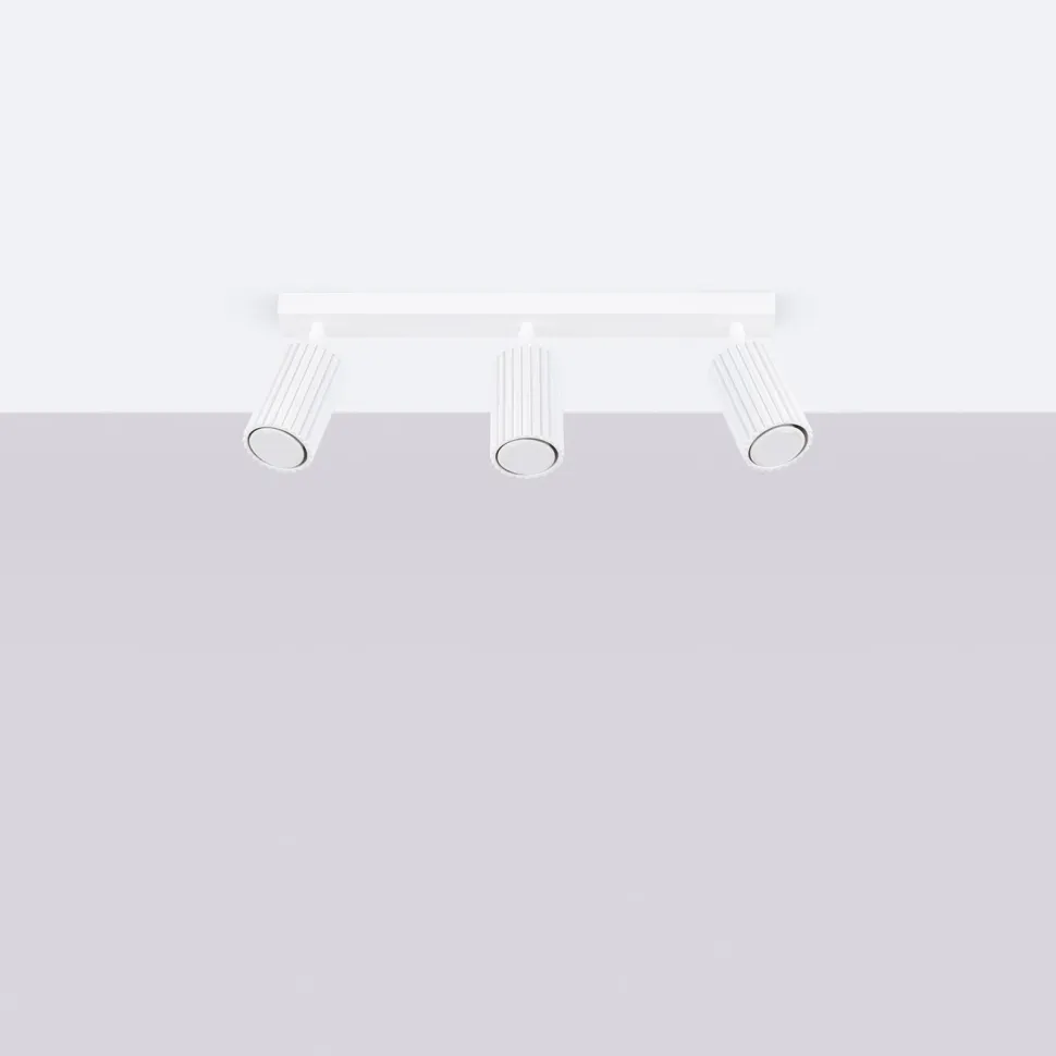 Plafon KARBON 3L biały