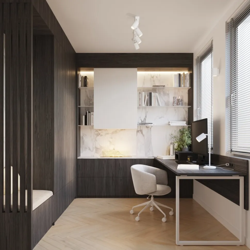 Plafon KARBON 4L biały