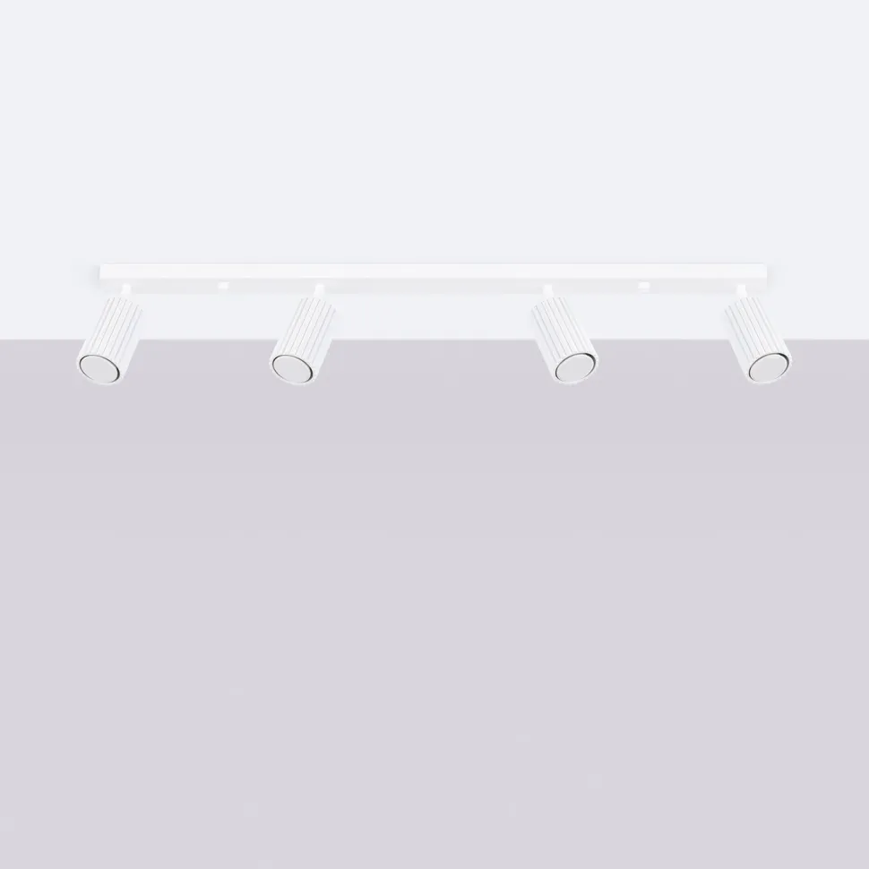 Plafon KARBON 4L biały