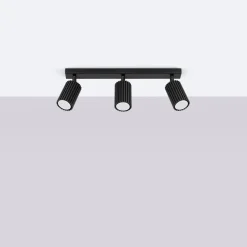 Plafon KARBON 3L czarny