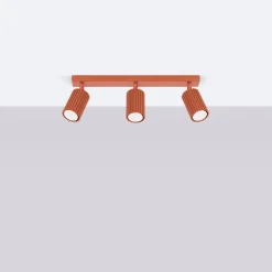 Plafon KARBON 3L ochra czerwona