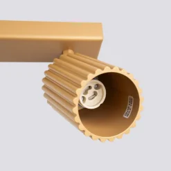 Plafon KARBON 3L złoty