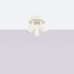 Plafon KARBON 3P beżowy