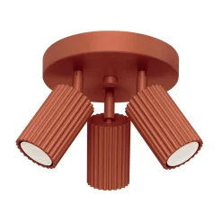 Plafon KARBON 3P ochra czerwona