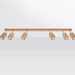 Plafon KEKE 6 dąb