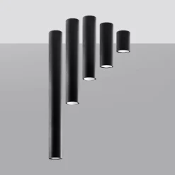 Plafon LAGOS 60 czarny