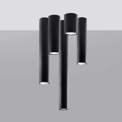 Plafon LAGOS 10 czarny