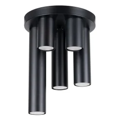 Plafon LAGOS 5P czarny