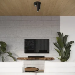 Plafon LAGOS 3P czarny