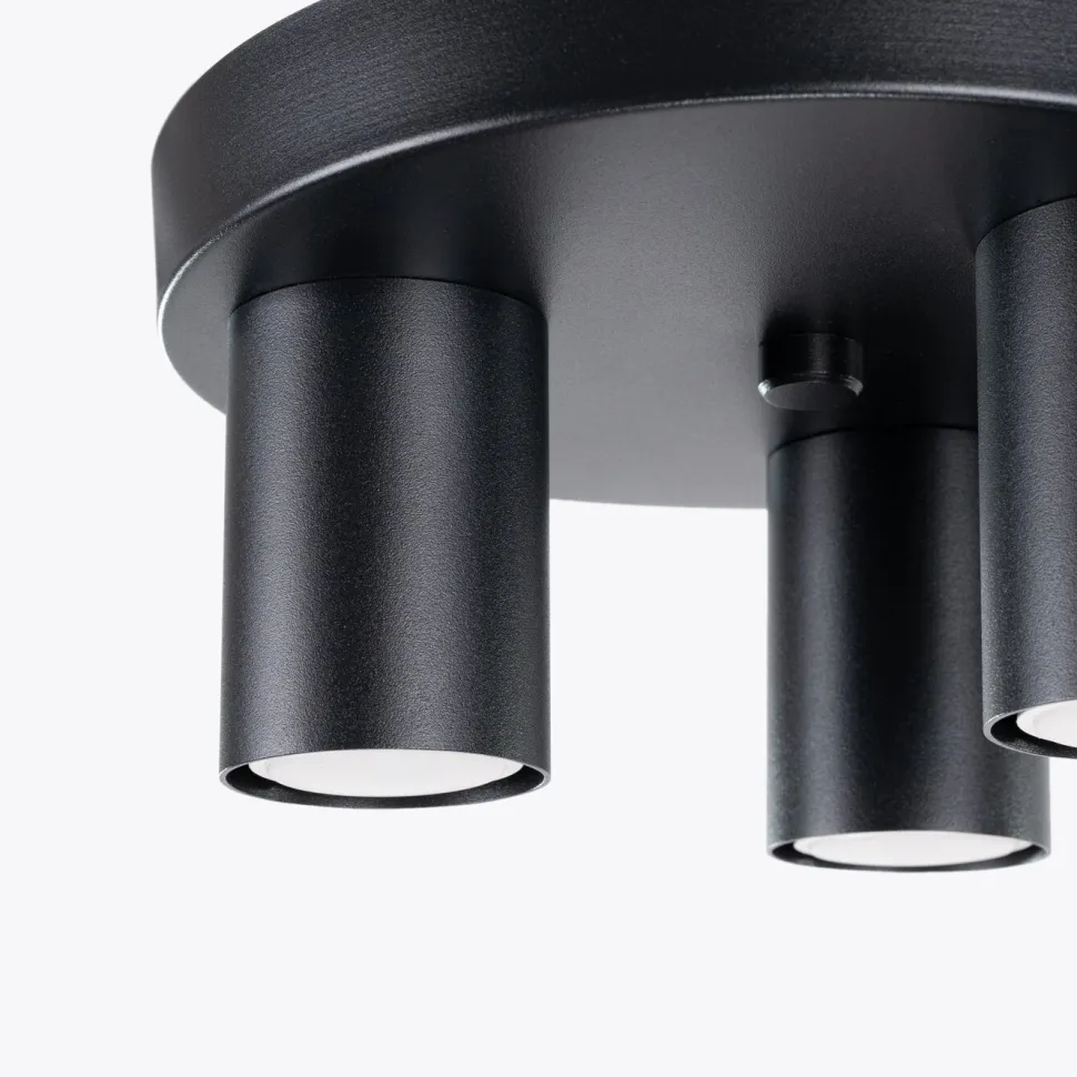 Plafon LAGOS 3P czarny