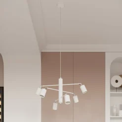 Plafon LEMMI 4L biały