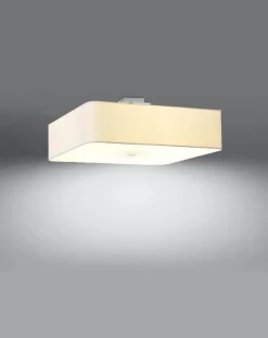 Plafon LOKKO 55 biały