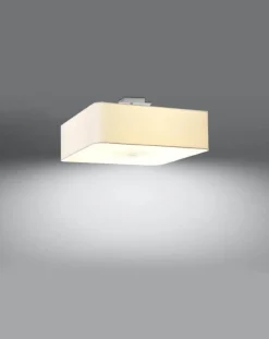Plafon LOKKO 45 biały