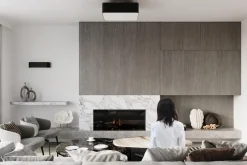 Plafon LOKKO 45 czarny