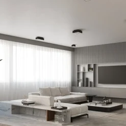 Plafon MONO 4 czarny