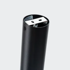 Plafon NERO 22,5 czarny/chrom