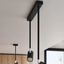 Plafon NORANO czarny