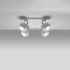 Plafon OCULARE 4 biały