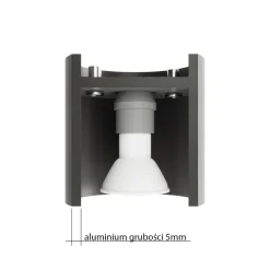 Plafon ORBIS 2 czarny