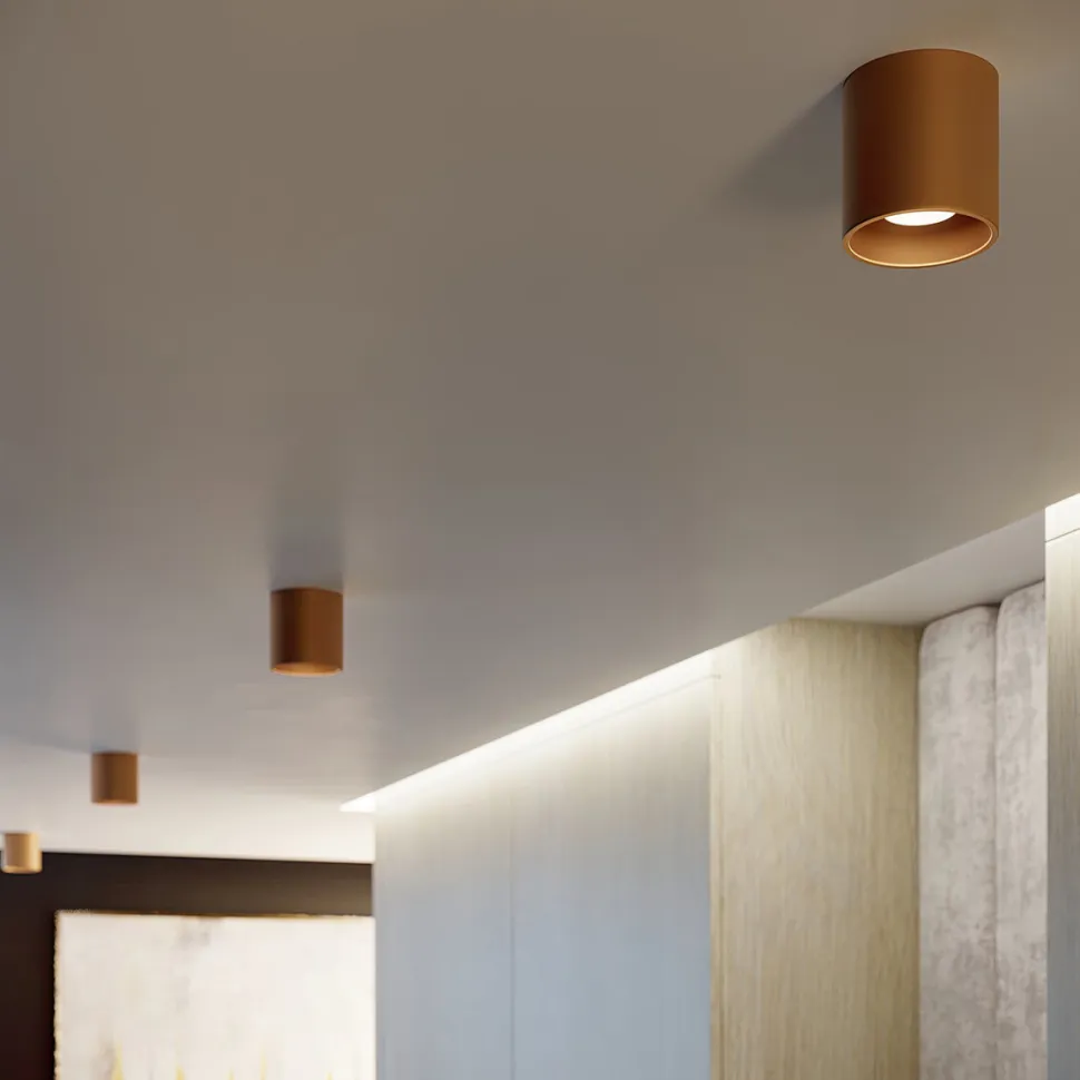 Plafon ORBIS 1 złoty