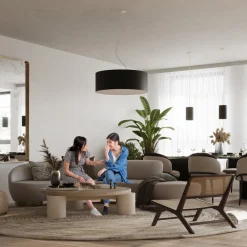 Plafon OTTO 70 czarny