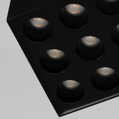 Plafon OZZY czarny LED