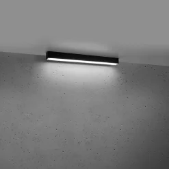 Plafon PINNE 67 czarny 4000K