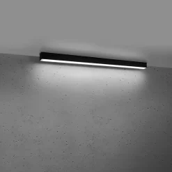 Plafon PINNE 90 czarny 4000K