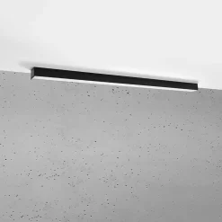 Plafon PINNE 117 czarny 4000K