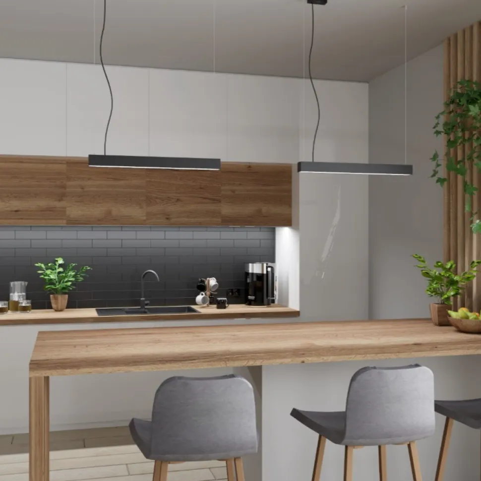 Plafon PINNE 150 szary 4000K