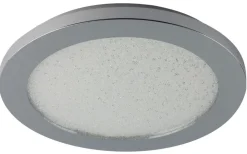 Plafon Pixel plafon 22,5 12W LED IP44  chrom+granila 3000K