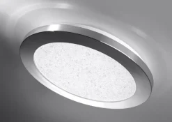 Plafon Pixel plafon 22,5 12W LED IP44  chrom+granila 3000K