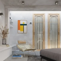 Plafon QUAD 1 antracyt