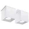 Plafon QUAD 2 biały