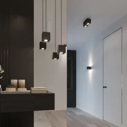 Plafon QUAD 2 czarny