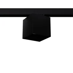 Plafon QUAD czarny GU10 3000K 7W 510lm