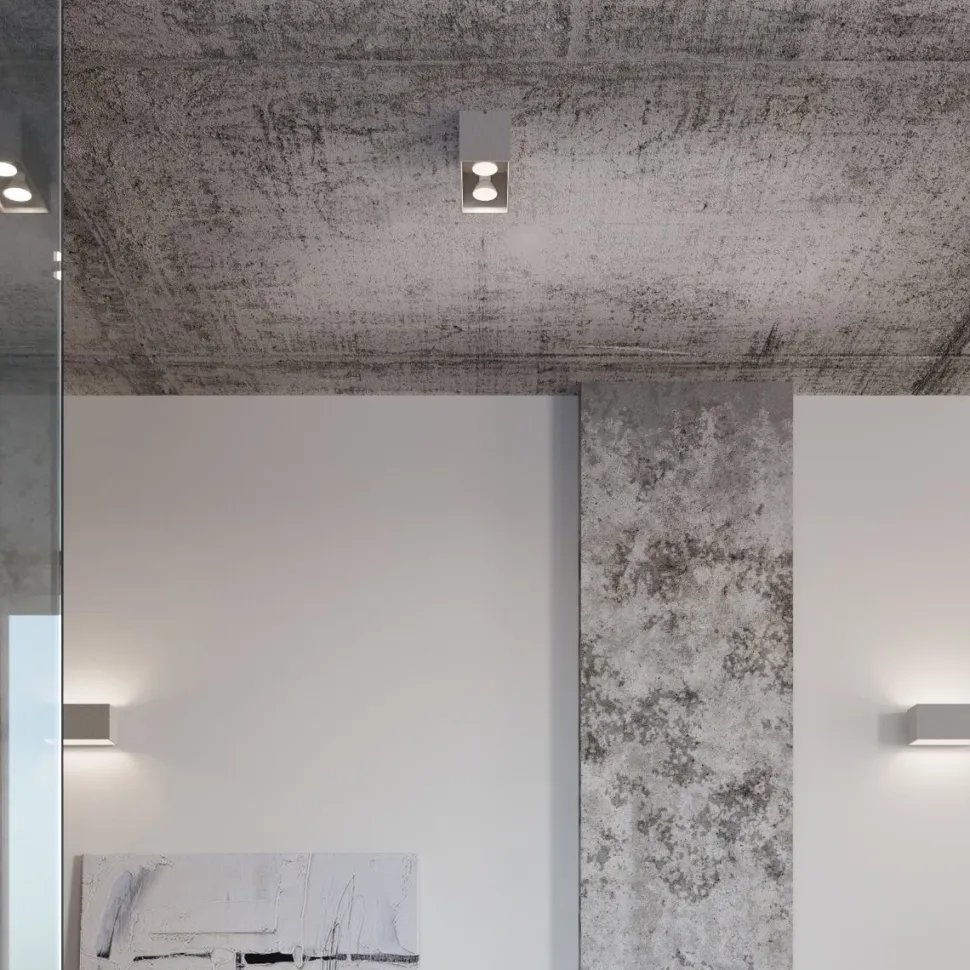 Plafon QUAD MAXI szary